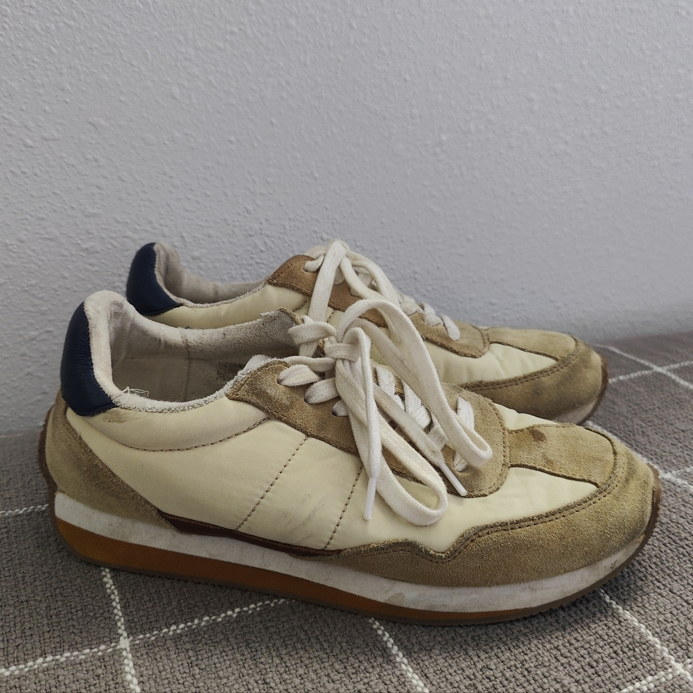 Madewell League Sneakers in Suede - Picture 4 of 11